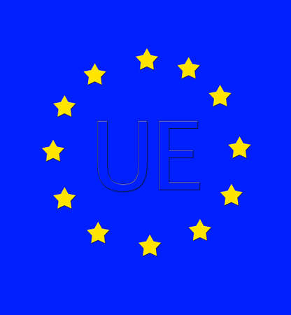 Flag of the European union.