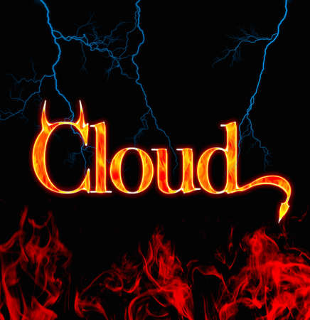 Safety cloud.の写真素材