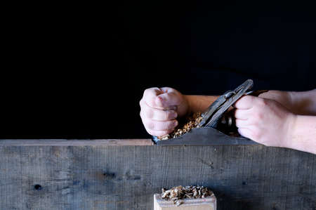 Black background. Unrecognizableの写真素材