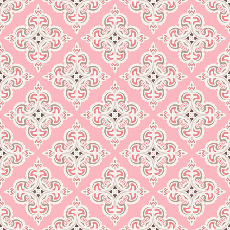 Seamless abstract tiled pattern vectorのイラスト素材