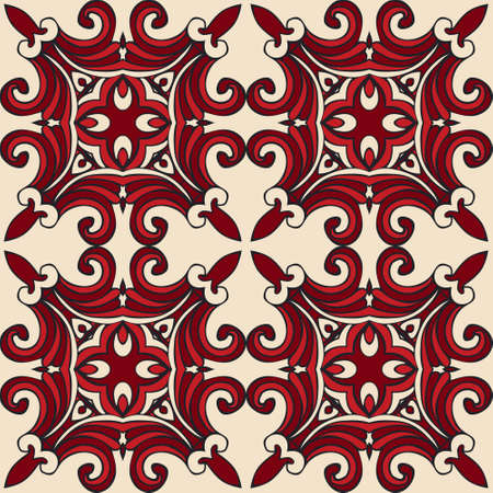 seamless pattern vector tiled geometric abstract. chriamas gift wrap designのイラスト素材