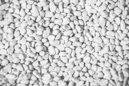 White pebble stone texture and background.の写真素材
