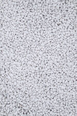White pebble stone texture and background.の写真素材