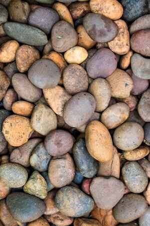 River pebbles stone texture and background