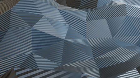 Abstract plexus grey geometric shapes texture and background.,3d model and illustration.の写真素材