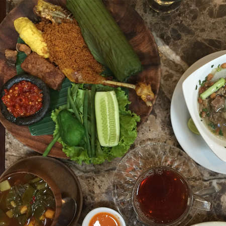 Sundanese foodの素材