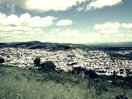 Jacobina - Small town in Bahia Countryside - Brazil  -の素材