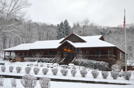 Winter Lodgeのeditorial素材