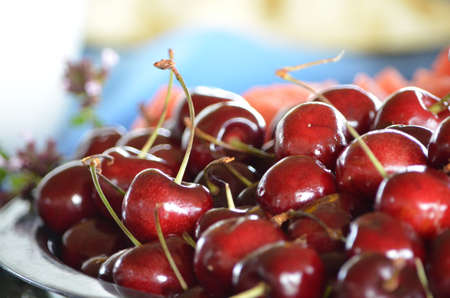 Fresh Cherriesの写真素材