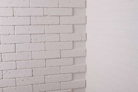 A close up of a brick wallの写真素材