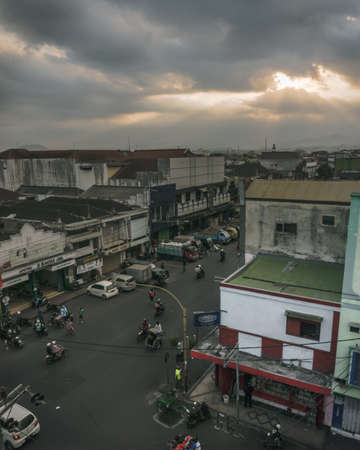 Malang Central Market Landscapeのeditorial素材