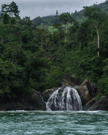 Waterfall by Sea South Malang
