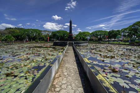 Landmark of Malang City in East Java Indonesia Balai Kota