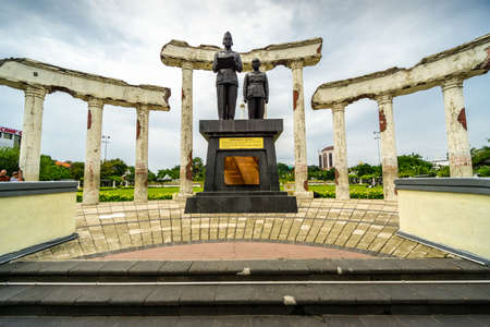 Heroes Monument and Museum Surabaya, East Java, Indonesiaのeditorial素材