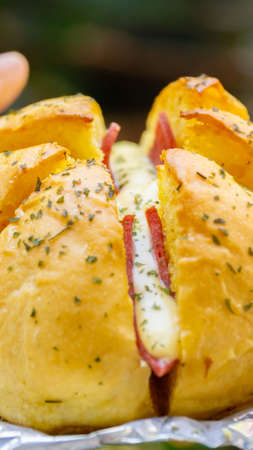 Popular Korean Garlic Bread