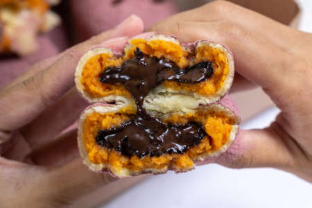 Korean Sweet Potato Bread that is very viral in Korea and Indonesia
