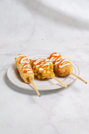 corndog korea food
