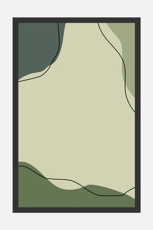 Modern boho abstract trendy background design.のイラスト素材