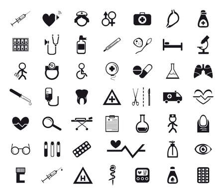 Set of medical icons.のイラスト素材