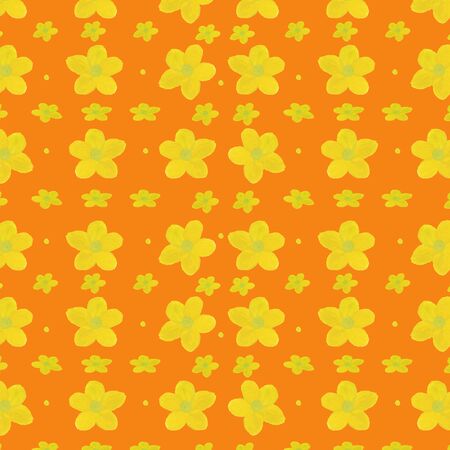 bright sunny simple print for kids room, wallpaper, fabric, furniture.seamless patternの写真素材