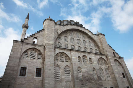 Mihrimah Sultan Mosque Istanbul Cityの写真素材