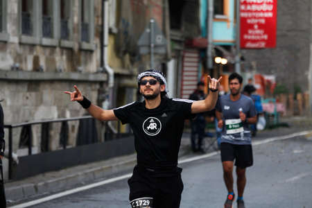 November-2021 Istanbul-Turkey: NKolay Istanbul Marathon 2020のeditorial素材