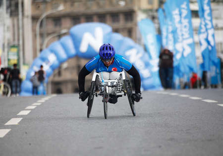 8-November-2021 Istanbul-Turkey: NKolay Istanbul Marathon 2020