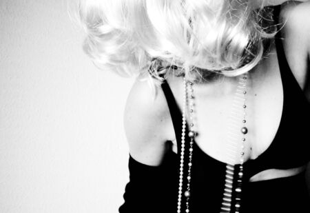 Portrait of woman,for different conceptsの写真素材