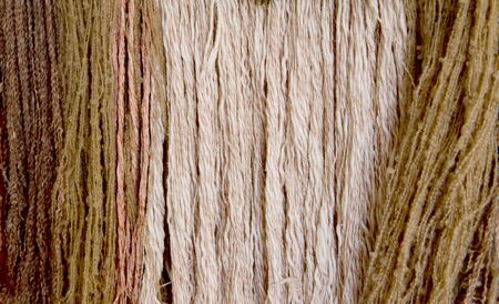 Texture of wool with colors, background