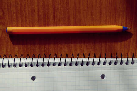 Pen and notebookの写真素材