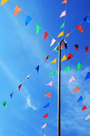 Carnival flagの写真素材