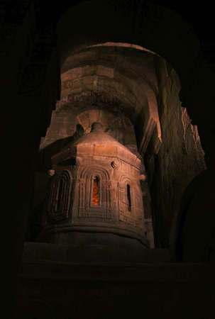Exterior of ancient capital of Georgia - Mcxeta - Sveticxoveli castle-cathedral, one of the symbols...