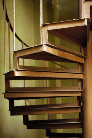 Old staircase in Tbilisi houses of 18-19 centuries, Republic of Georgiaのeditorial素材