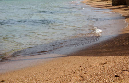 Sand beach seashore in Egyptの写真素材