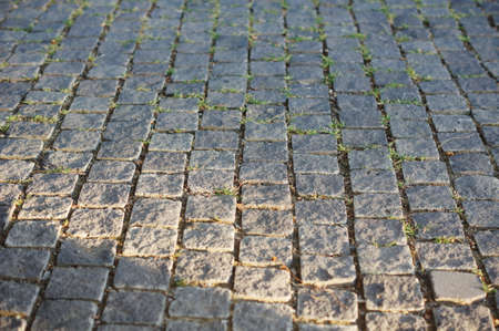 sidewalk stone as backgroundの写真素材