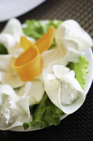 georgian cheese variation - nadugiの写真素材