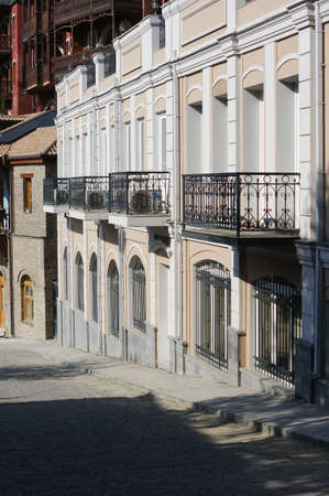 Streets of Old Tbilisi, Republic of Georgiaのeditorial素材