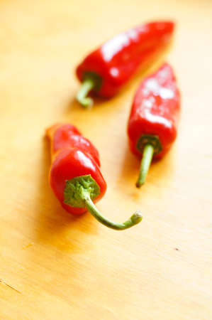 Healthy breakfasr: fresh red peper