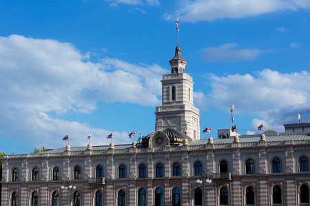 City Hall of Tbilisi, capital of the republic of Georgiaの写真素材