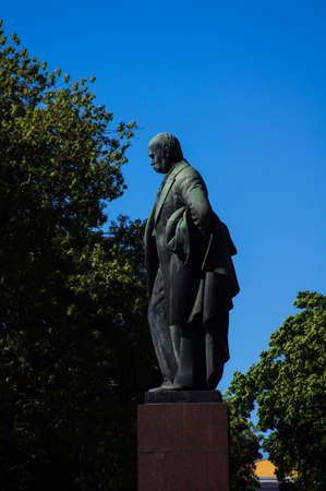 Taras Shevchenko monument, Kiev, Ukraineのeditorial素材