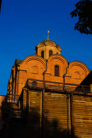 Golden Gate of Kiev , Ukraine . Ancient medieval gate