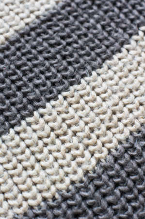 Striped Knitted scarf as a background