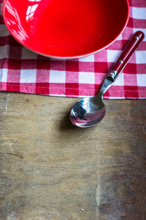 Table setting in rustic style with vintage details