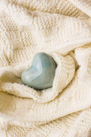 St. Valentines Day concept  with hearts and copyspaceの写真素材