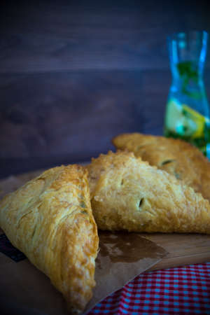 Traditional georgia pastry lobiani and khachapuri pieの写真素材