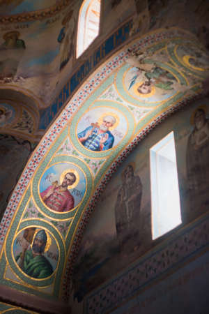 Famous Shiomgvime monastery close to Mtskheta , ancient capital of Georgiaのeditorial素材