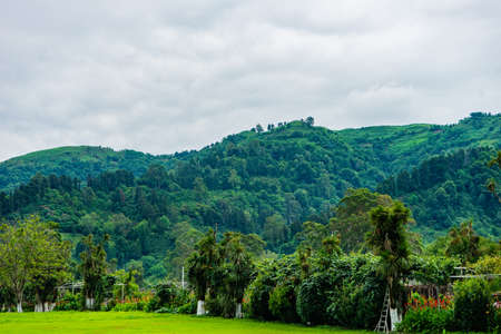 Gonio, Georgia / July 9, 2018: Ancient roman fortress Gonio - Asparos on the Black sea coast in Georgia, close to turkish borderのeditorial素材