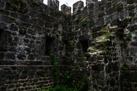 Gonio, Georgia / July 9, 2018: Ancient roman fortress Gonio - Asparos on the Black sea coast in Georgia, close to turkish borderのeditorial素材
