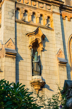 BATUMI, ADJARA, GEORGIA - JULY 8, 2018: Batumi Cathedral of the Mother of God