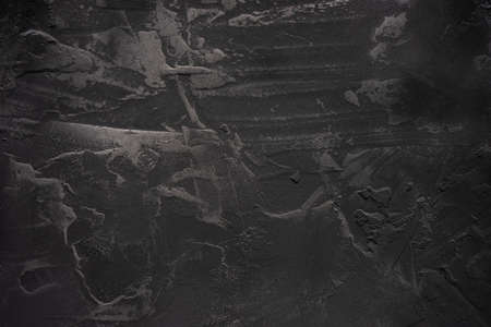 Dark textured concrete or cement background with copy spaceの写真素材